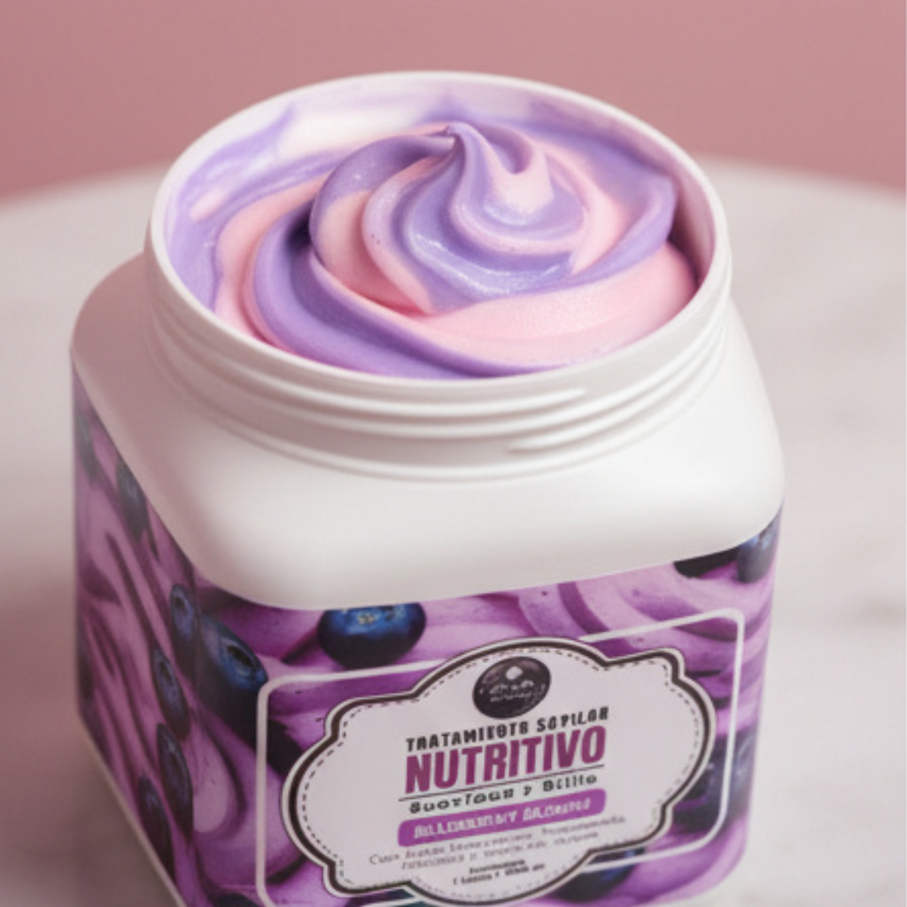 BLUEBERRY Helado pal Pelo - Recupera tu cabello desde la primera noche ✨