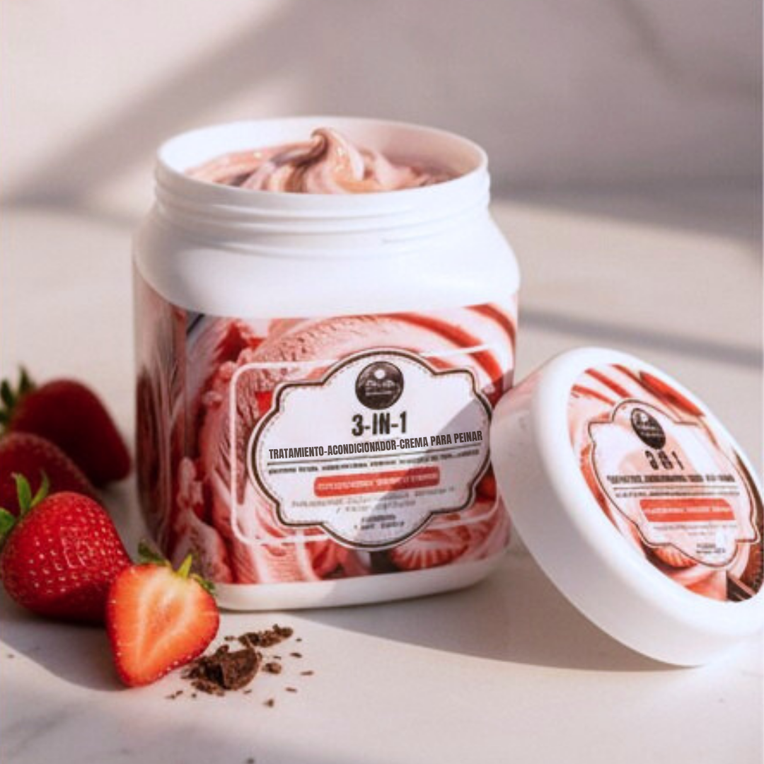 CHOCOBERRY Helado pal Pelo - Cabello hidratado y sin frizz toda la semana!
